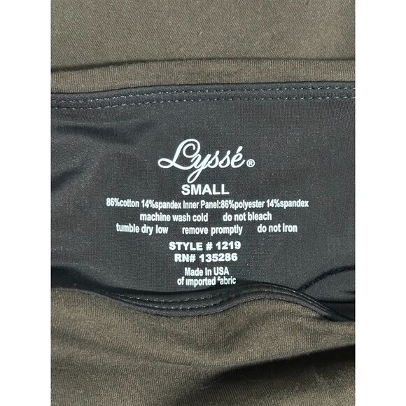 Lyssé Women's Tight Ankle Slimming Leggings in Brown - Sz Small - Picture 5 of 5